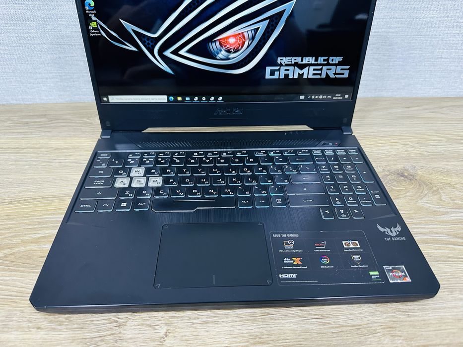 ASUS TUF Gaming Ryzen 5+GTX1050 Топ Игровой ноутбук для Игр и Работы