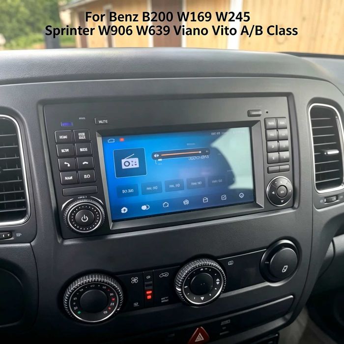 4GB RAM Navigatie Android Mercedes Benz Sprinter Vw Crafter Vito Viano A B Class B200 W169 W245 W639 W447 W906 Carplay Wireless Auto