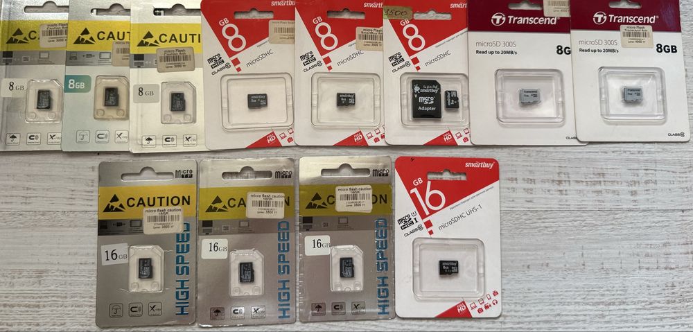 Флешки USB/micro/CD новые