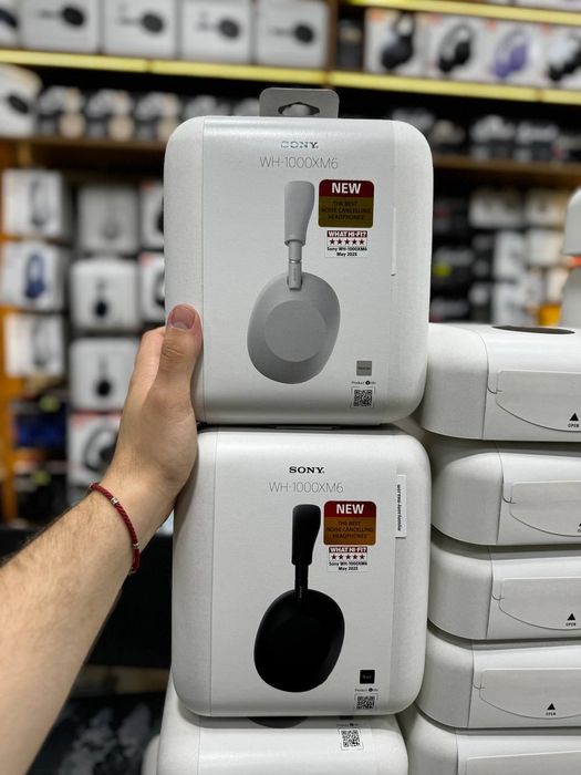Беспроводные наушники Sony WH-1000XM6 ОРИГИНАЛ полноразмерные