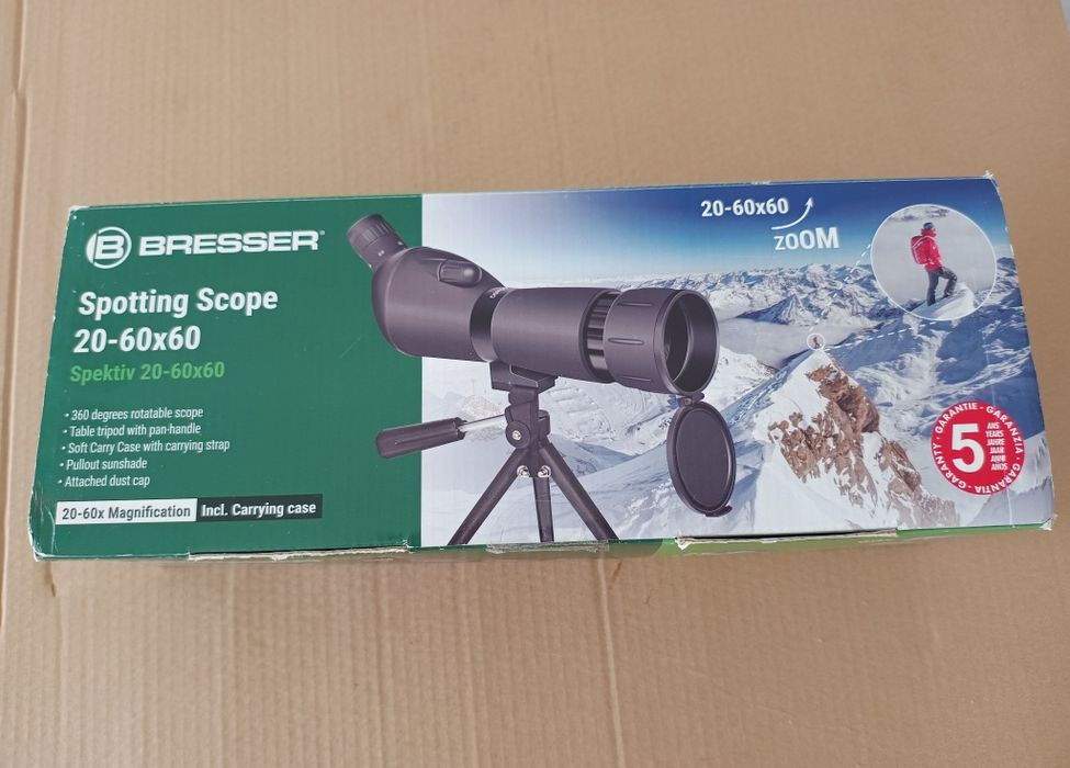 Зрителна тръба Bresser Travel 20–60x60