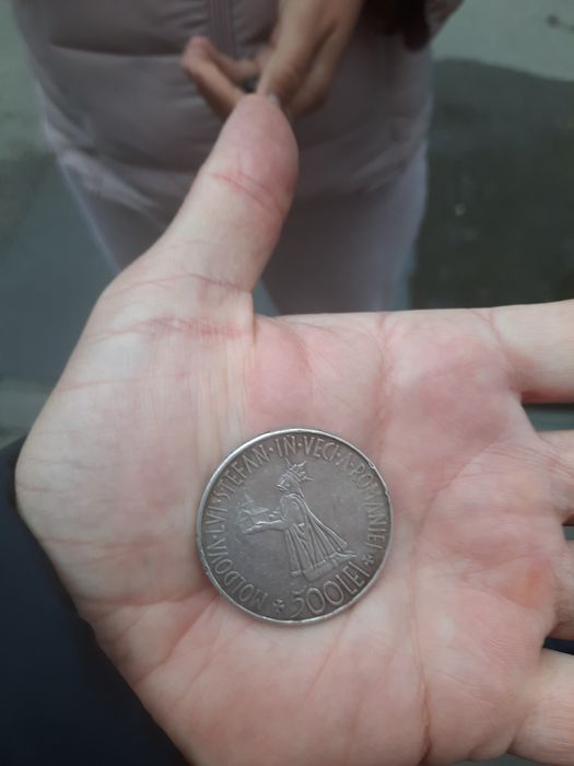 Moneda Regele Mihai 1       de 500