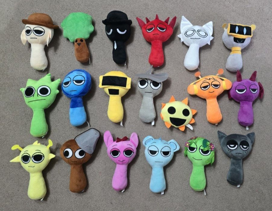 Мягкие игрушки (Sprunki)Спрунки 30 см.