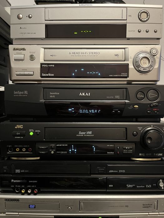 Videorecorder  vhs vcr