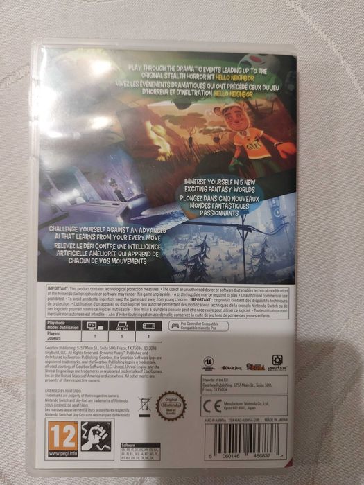 Hello Neighbor Hide and Seek / Nintendo Switch Game