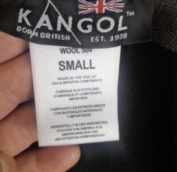 Kangol 504 wool made in USA S