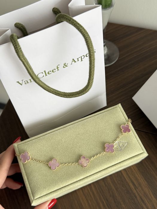 Van cleef розовый перламутр