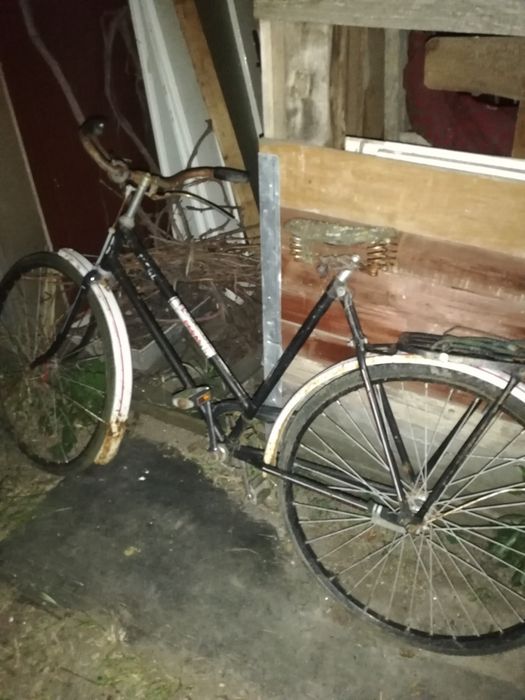 Bicicleta pegas.