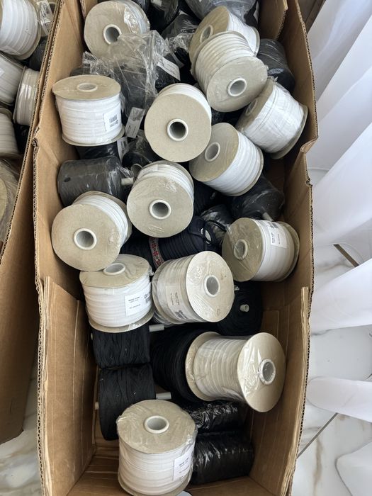 Lot elastic diverse mărimi alb și negru 200 lei 25 de buc‼️disponibil 4 loturi