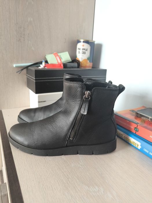 Ghete dama, Bella, Nubuck/Textil, Negru, Marime 37