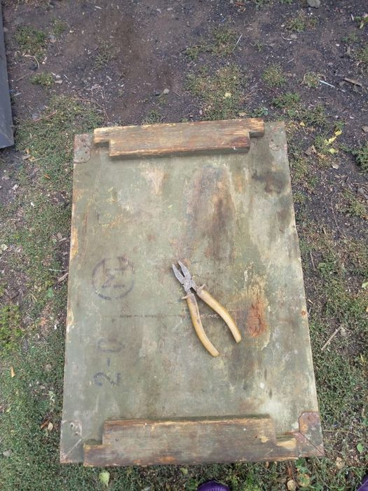 Ящик деревянный советских времен