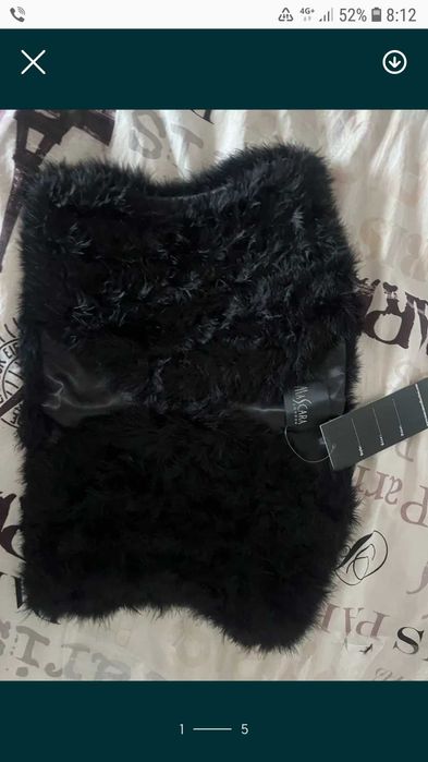 Болеро от щраусови пера щраусуви пера