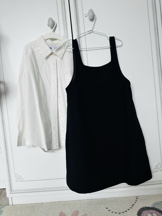 Рокля и риза Зара 152 - 130 см