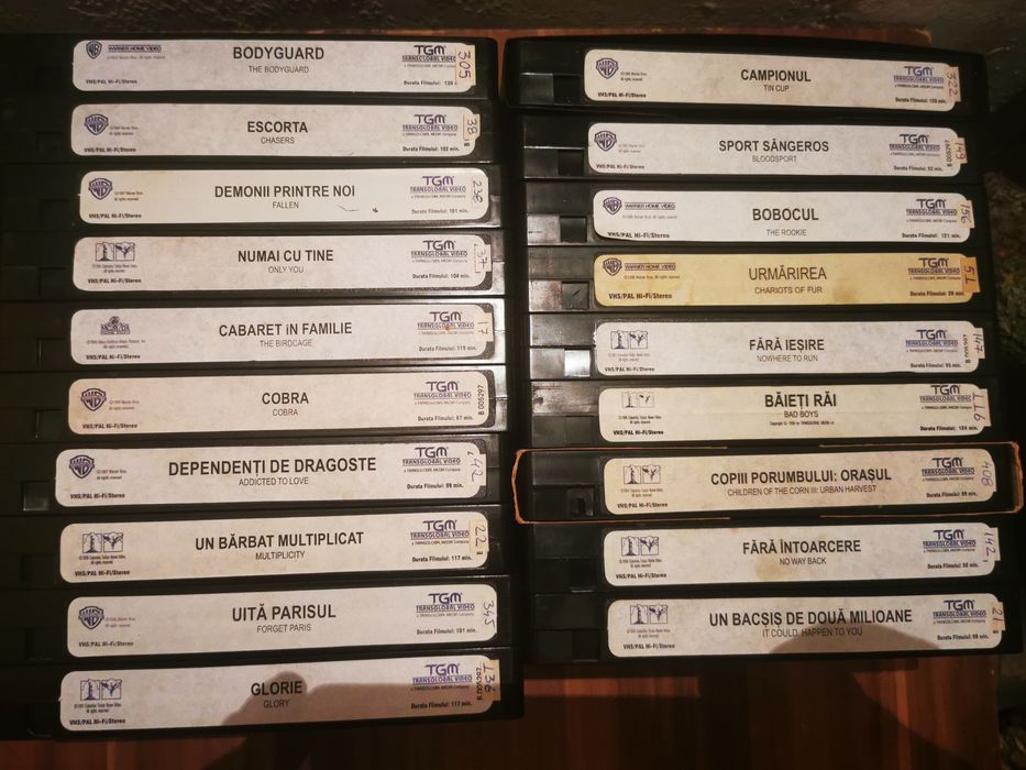 Filme VHS CaSete Top 100 Oscar