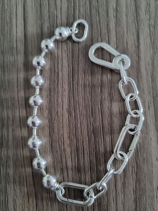 Bratara duo zale argint si perle Mallorca