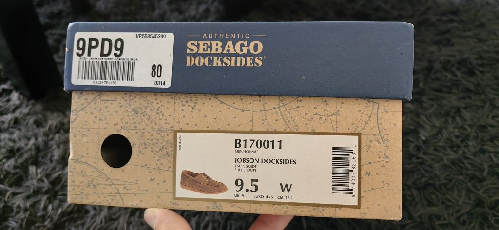 Sebago hot sale jobson docksides