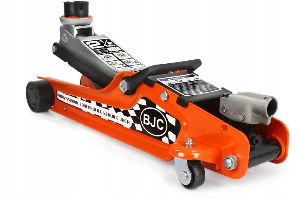 Хидравличен крик в куфар 2500кг. Нископрофилен с приставки BJC