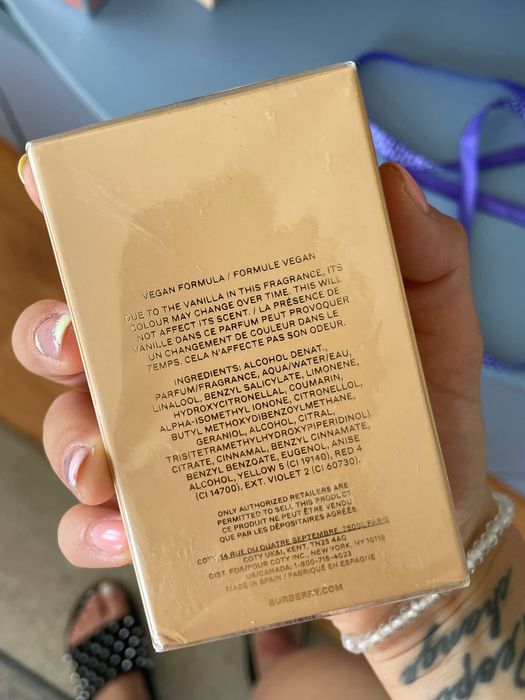 Парфюм нов Burberry Goddess 50 ml intense perfume