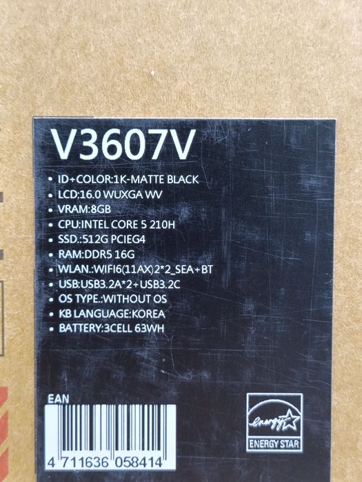 Asus  Core 5 210H 5060