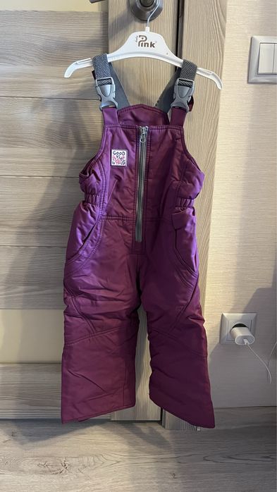 Зимний костюм для девочки размер 86