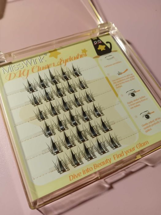 Изкуствени мигли 3 кутии+пинсета