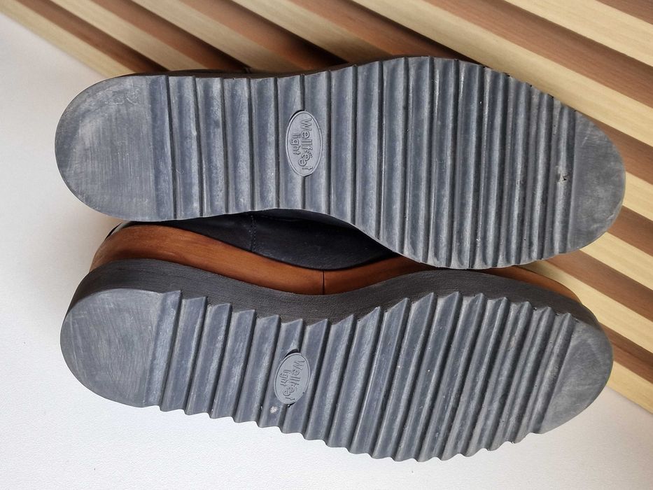 Ghete piele Carinii platforma 38