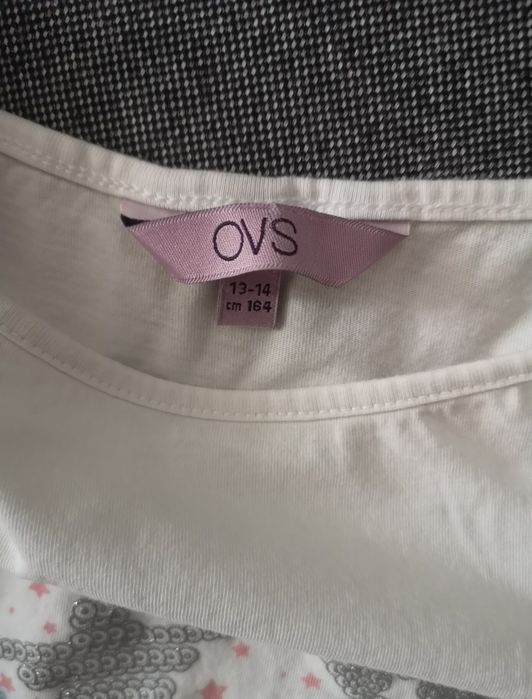 Set haine fete, hanorac fermoar, colanti evazati, bluza pisica, 164