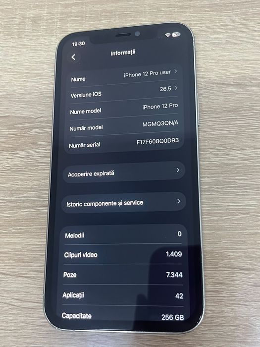Iphon 12 pro 256