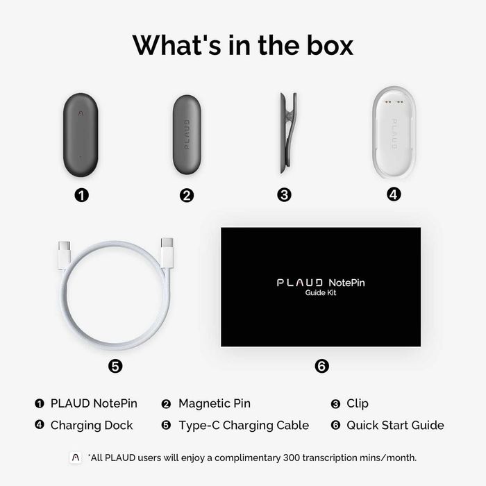 PLAUD NotePin AI Voice Recorder - диктофон с поддержкой ИИ! Новый!