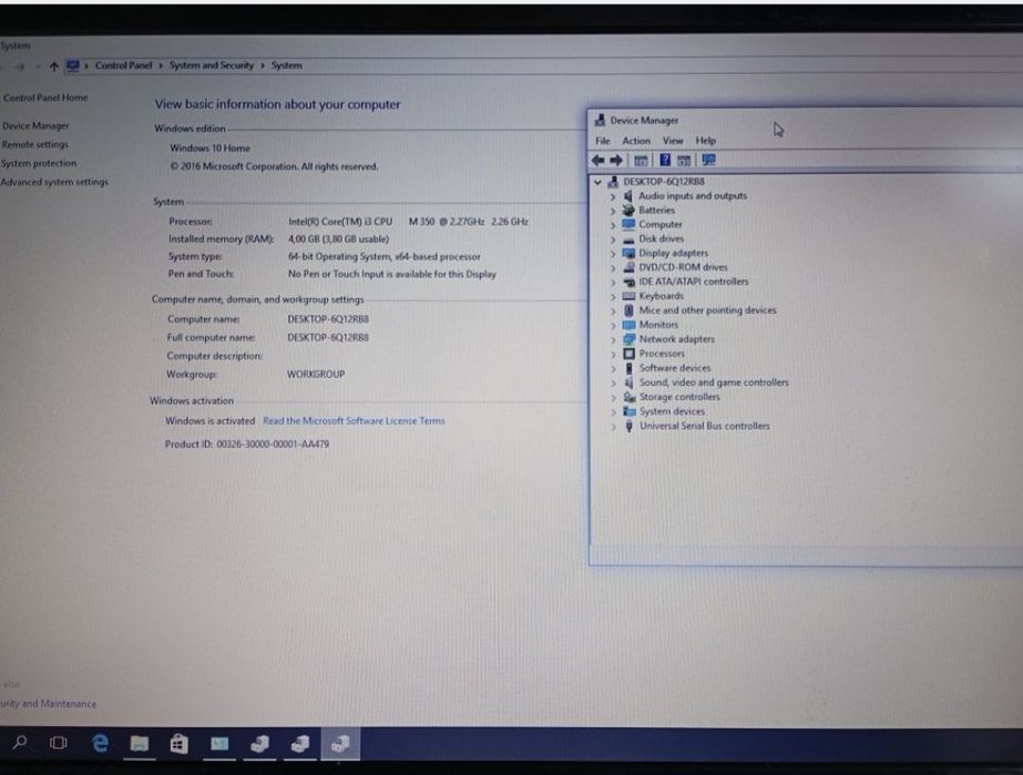 Laptop Medion Akoya i3