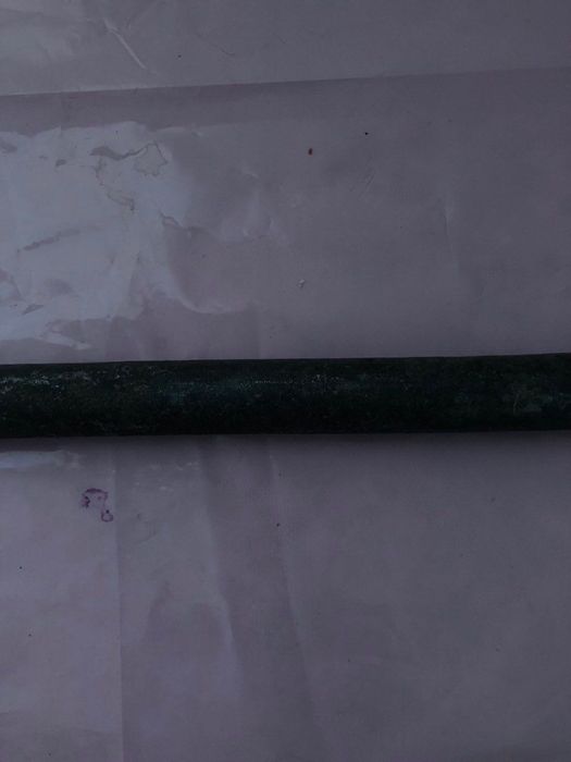 Полудюймовая труба железная советская