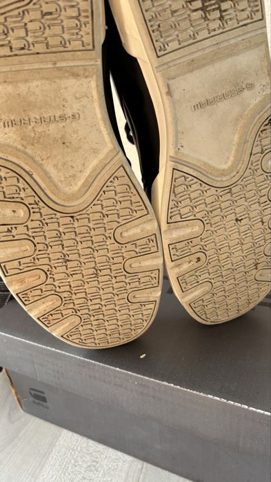 G-Star Attacc BSC черни кожени обувки