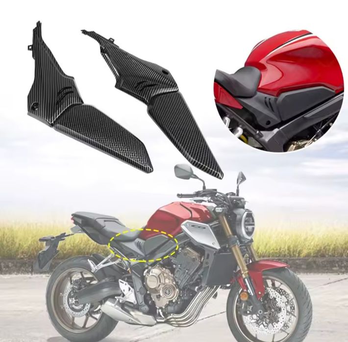 Страничи панели защитен капак на рамката (цвят : карбон) за Honda