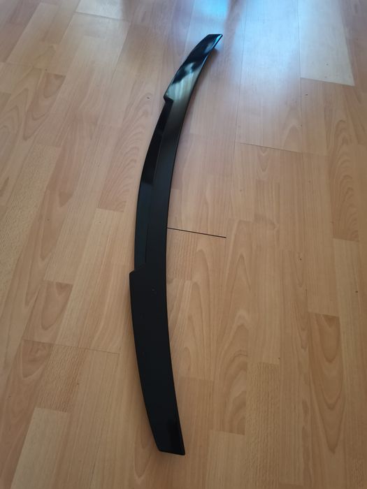 Eleron lip spoiler portbagaj AUDI A4 B8 M4 V style negru lucios