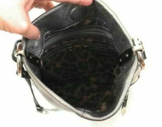 Оригинална B Makowsky Чанта през Рамо от Естесвена Кожа в 3 Цвята