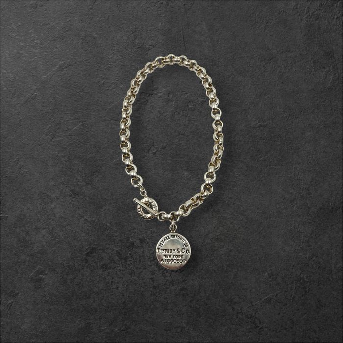 Сребърно колие Tiffany & Co