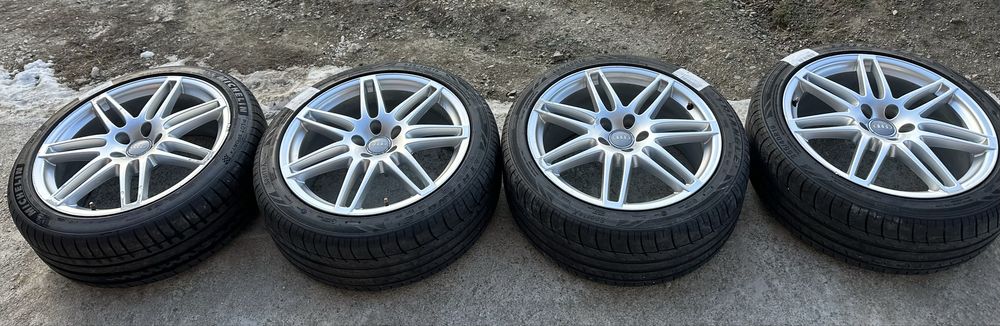 Джанти с  Летни Гуми 19 Audi 5x112  оригинални
