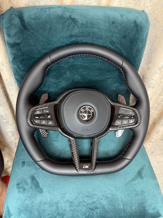 Volan M Sport Padele Vibrații BMW G20 G30 G11 G12 G22 G26 G15 G05 G06