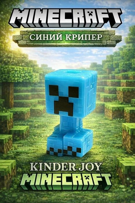 Киндер Джой Майнкрафт Крипер