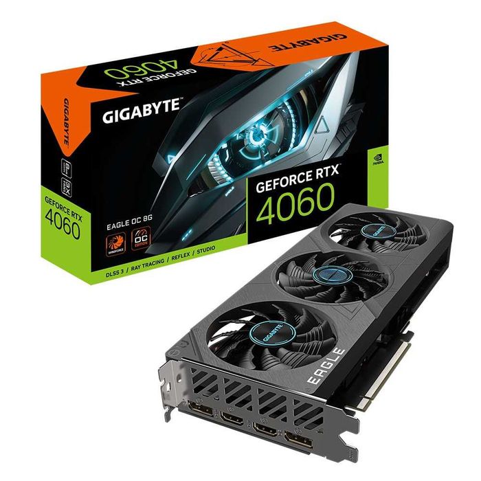 Gigabyte RTX 4060 8GB Eagle OC Видео Карта/GPU