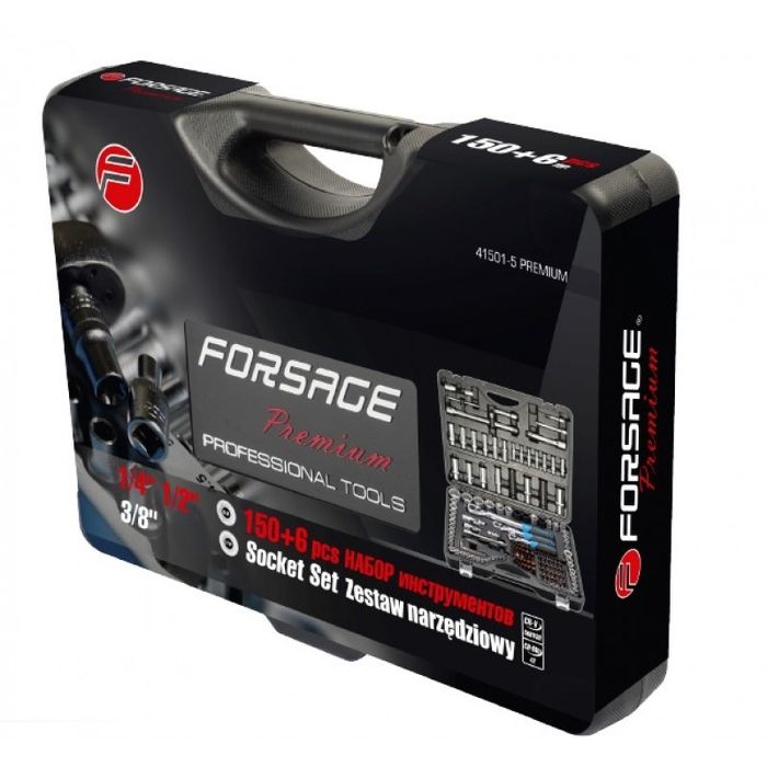 Гедоре куфар с инструменти 156 части Forsage