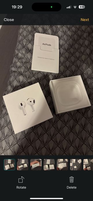 Air pods 4 in stare perfecta Empt.y bOx