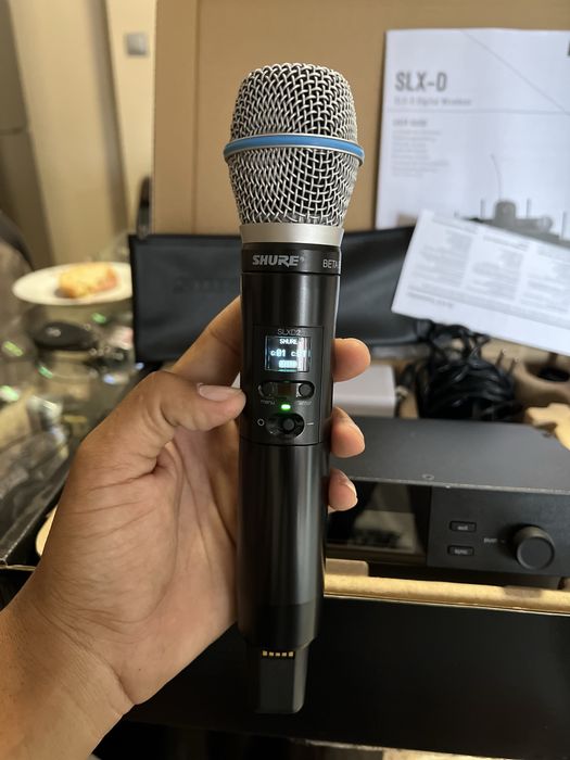shure SLXD-4 beta 87A
