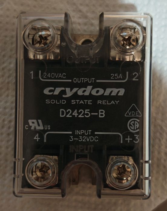 Releu cu stare solidă Sensata Crydom, sarcină 25 A rms