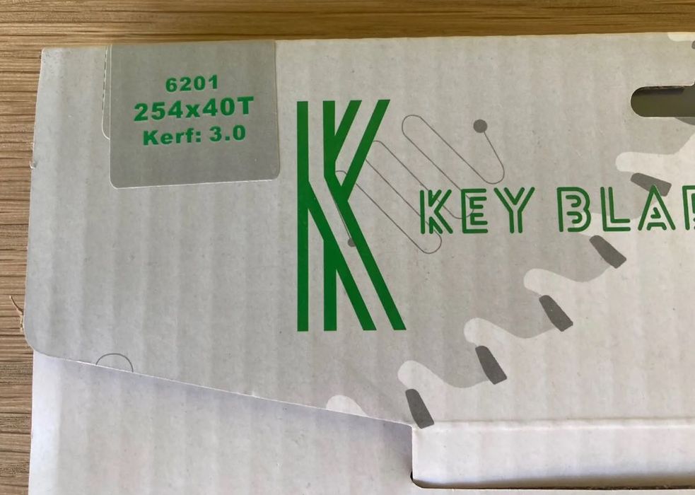 Диск за циркуляр за дърво пендула key blades fixings 254 mm