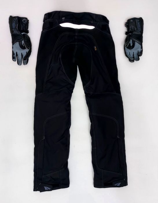 Pantaloni moto Mohawk Touring Leather/Textile Cordura, Nr. M (48-50) & mănuși HELD Boa Air n Dry Gloves Black Nr. 9