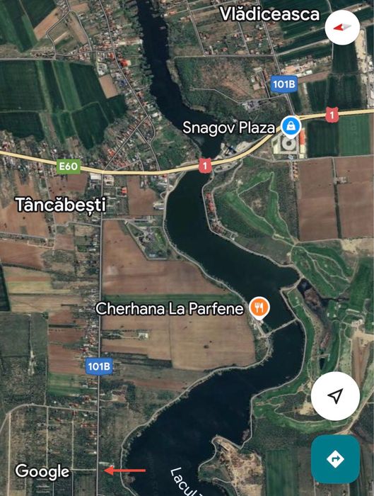 Teren Snagov Lac Tancabesti 1000 mp
