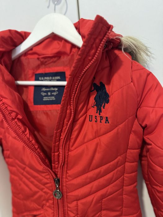 Geaca US Polo Assn. rosie nepurtata