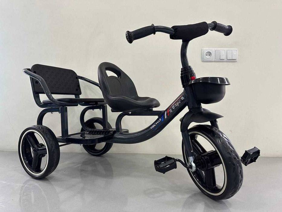 Детский Велосипед с доп. сиденьем. Форма оплаты любая. Кредит.