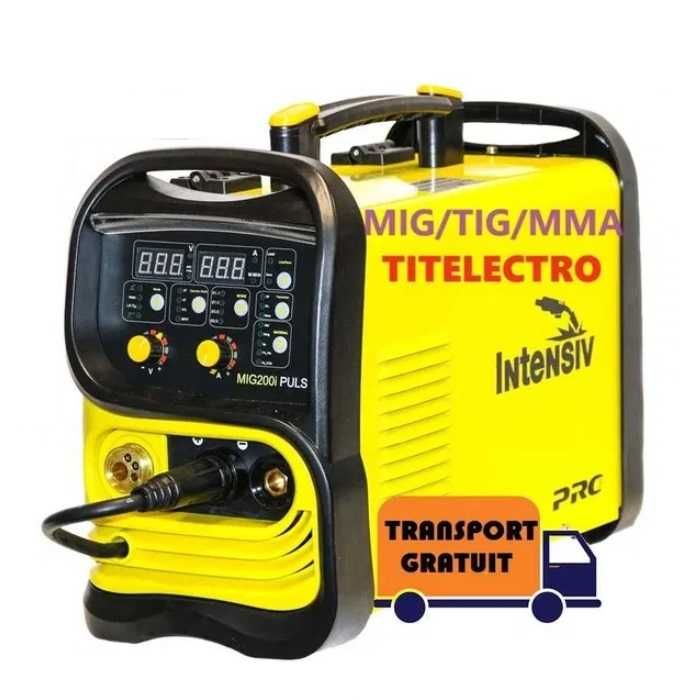 Aparat sudura cu sarma argon CO2 aluminiu MIG 200i Pulse MIG/TIG/MMA